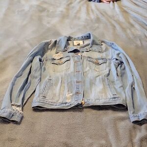 Forever 21 Light Blue Denim Jacket